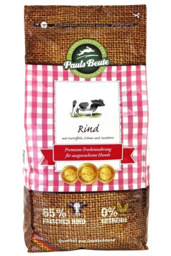 Pauls Beute Trockennahrung Rind 2,5 kg