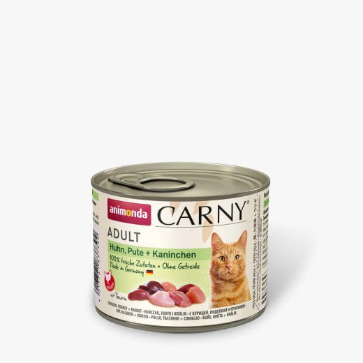 Animonda Carny Huhn, Pute + Kaninchen 200g