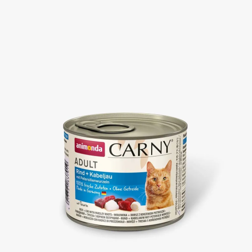 Animonda Carny Rind + Kabeljau 200g
