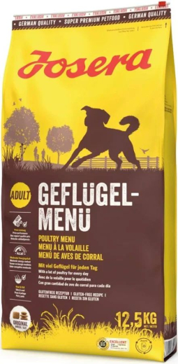 Josera Geflügel-Menü 12,5 kg Alleinfuttermittel für Hunde