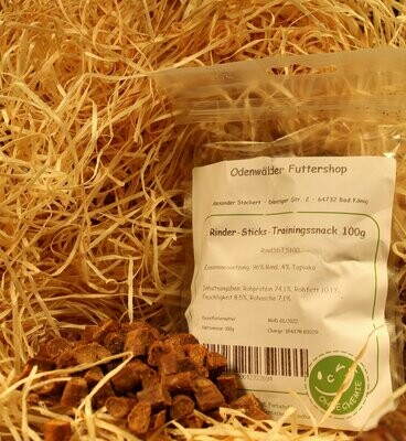 Rinder Trainingssnack 100g
