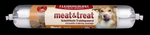 Fleischeslust Meat & TrEAT Pute Singleshots 80g