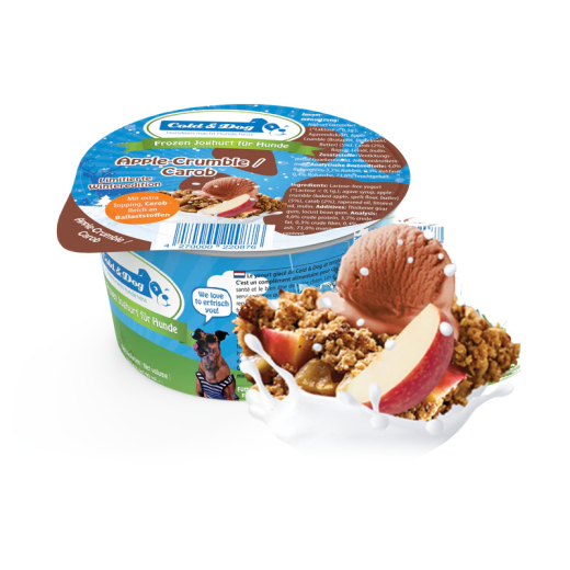 Frozen Joghurt Apple-Crumble/Carob  90 ml