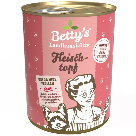 Betty‘s Landhausküche Hund – Fleischtopf 400 g