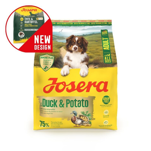 Josera  Duck & Potato 3 kgAlleinfuttermittel für  ausgewachsene Hunde