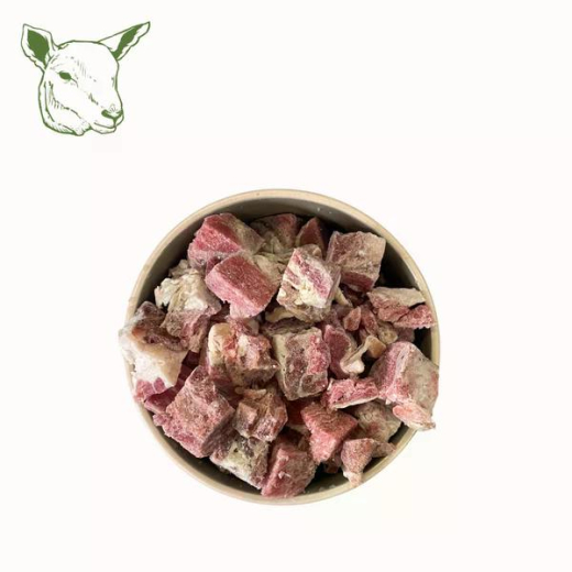 Lammmuskelfleisch Würfel, roh 1Kg