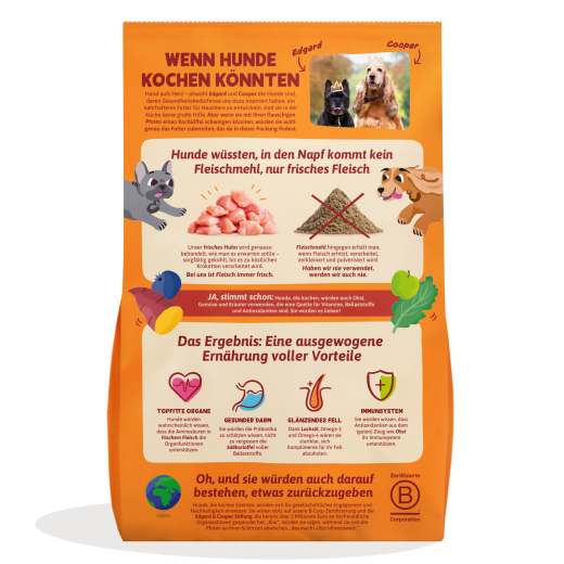 Edgard Cooper Frisches Huhn Trockenfutter 2,5 kg