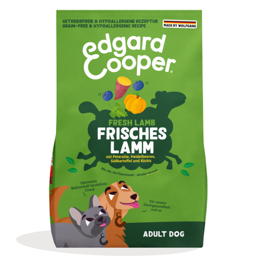 Edgard Cooper Grasgefüttertes Lamm Trockenfutter 2,5 kg