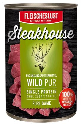 Steakhouse Wild pur 400g