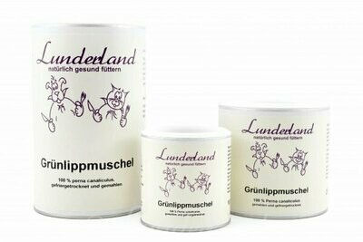 Lunderland-Grünlippmuschel 100g