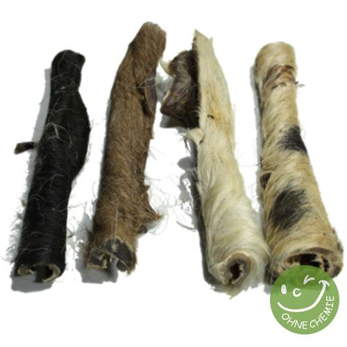Rinder Fellstreifen, kurz 100g