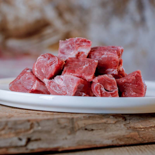 Lammfleisch durchwachsen gewürfelt 1 kg