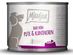 Mjamjam DUO von Pute und Kaninchen 200g
