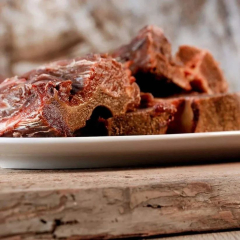 Barfgold Ziegennackenknochen 1.000 g Beutel