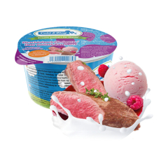 Frozen Joghurt Hirschgulasch-Himbeer 90 ml
