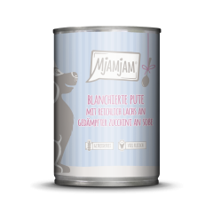 Mjamjam Blanchierte Pute mit reichlich Lachs 380g